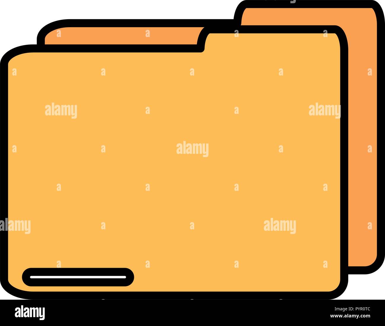 folder document data icon vector illustration design Stock Vector Image ...