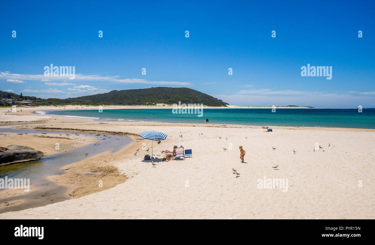 Fingal Bay Beach, Port Stephens, Hunter Region, New South Wales