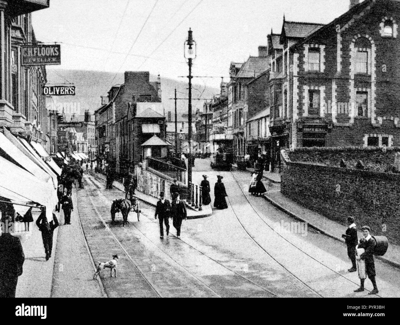 Pontypridd old Black and White Stock Photos & Images Alamy
