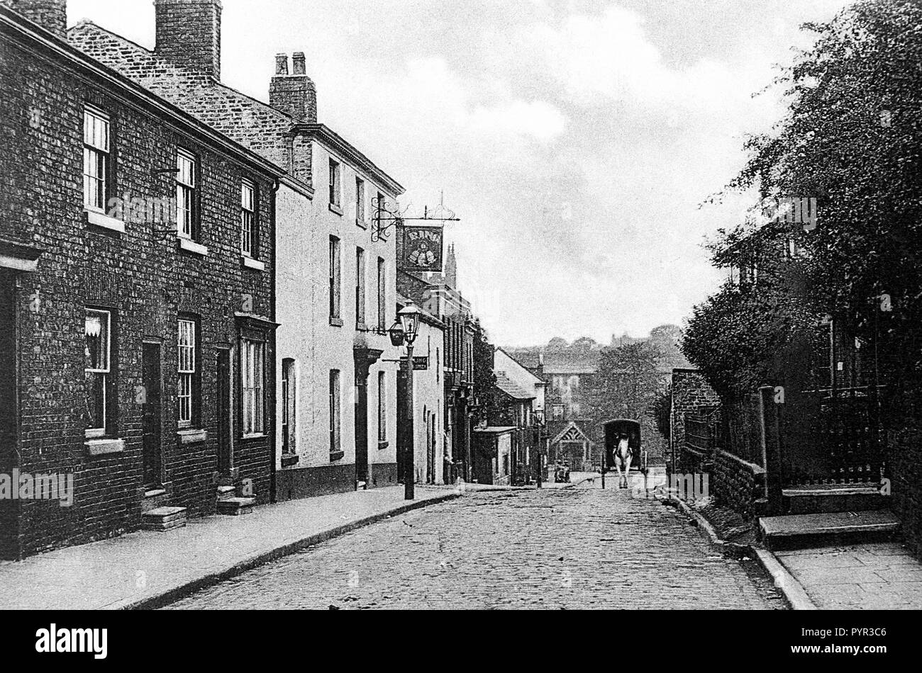 Church Street, Wilmslow early 1900’s Stock Photo Alamy