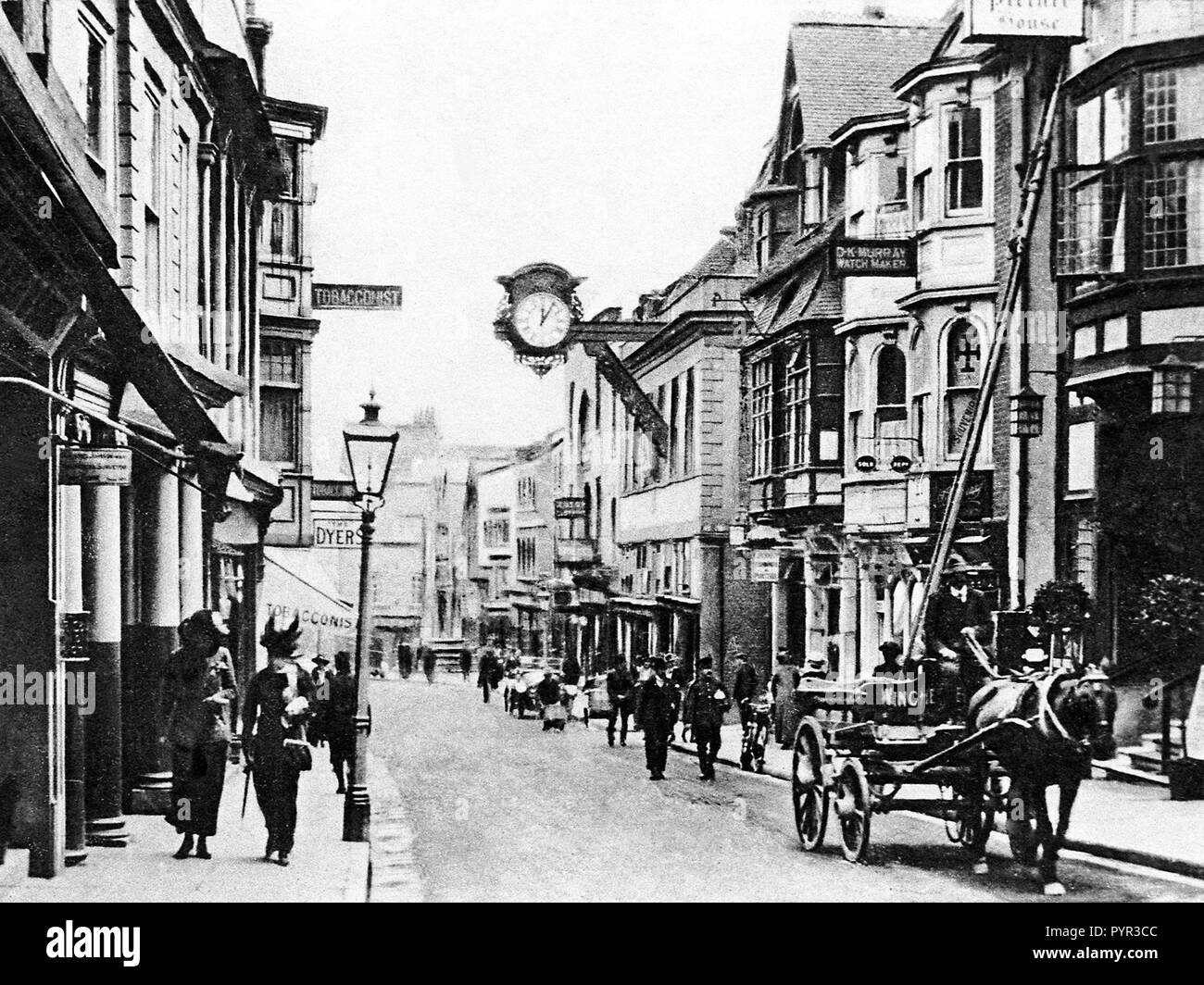 High Street, Winchester early 1900’s Stock Photo Alamy