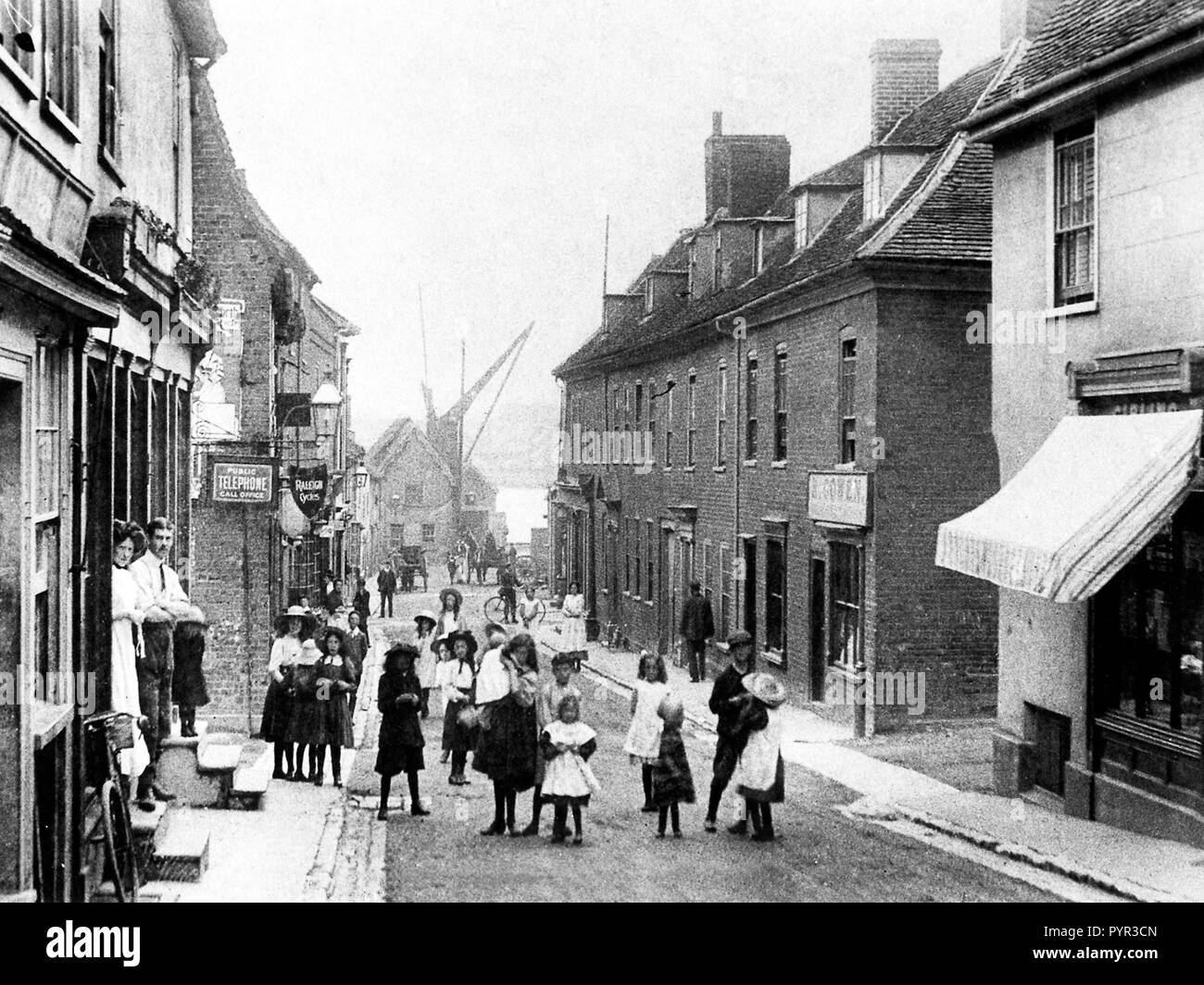 South Hill, Manningtree early 1900s Stock Photo Alamy