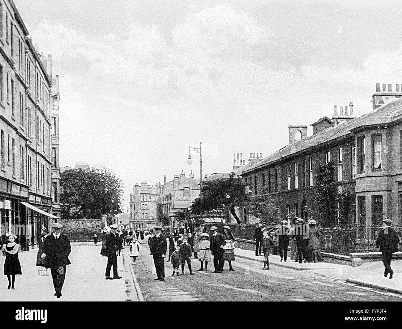Bath Street, Portobello early 1900s Stock Photo Alamy