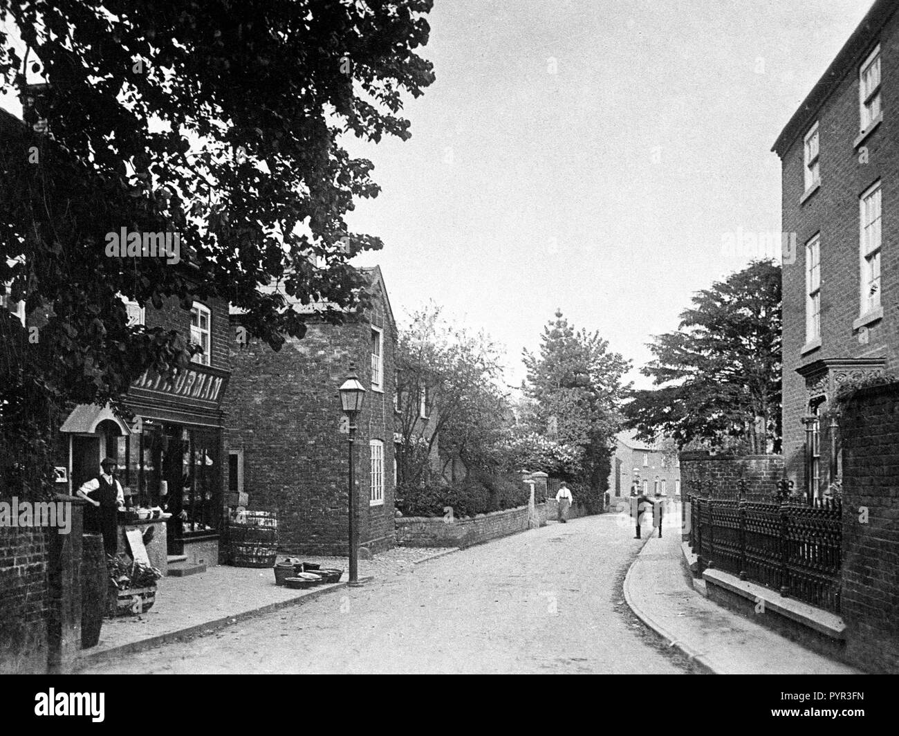 Audlem early 1900’s Stock Photo Alamy