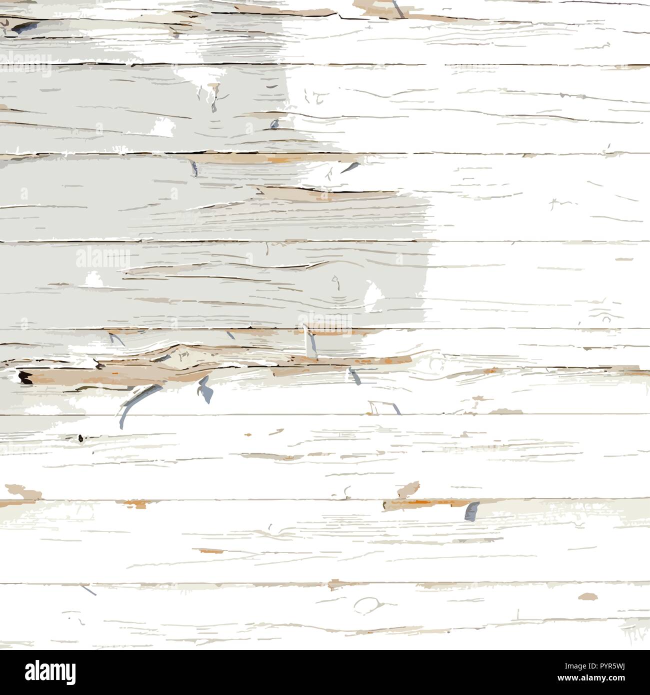 Horizontal wooden planks background. Vector Illustration for high resolution prints. Stock Vector
