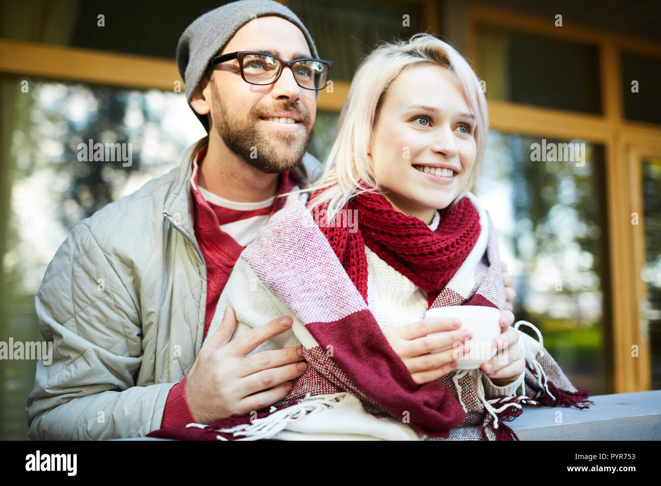 Cheerful romantic couple enjoying hi-res stock photography and images ...
