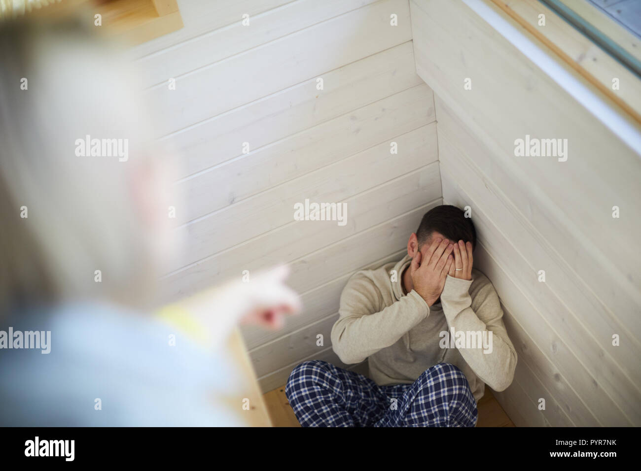 Drunk man and his family hires stock photography and images Alamy(01)