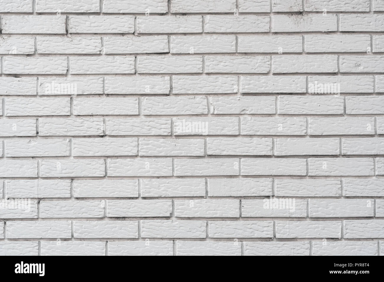 White brick wall background, abstract pattern texture Stock Photo - Alamy