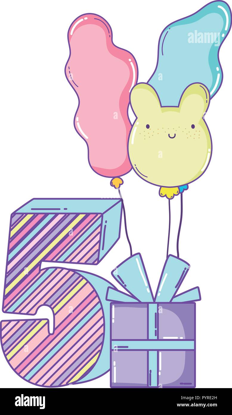 Birthday candle number Stock Vector Image &amp; Art - Alamy