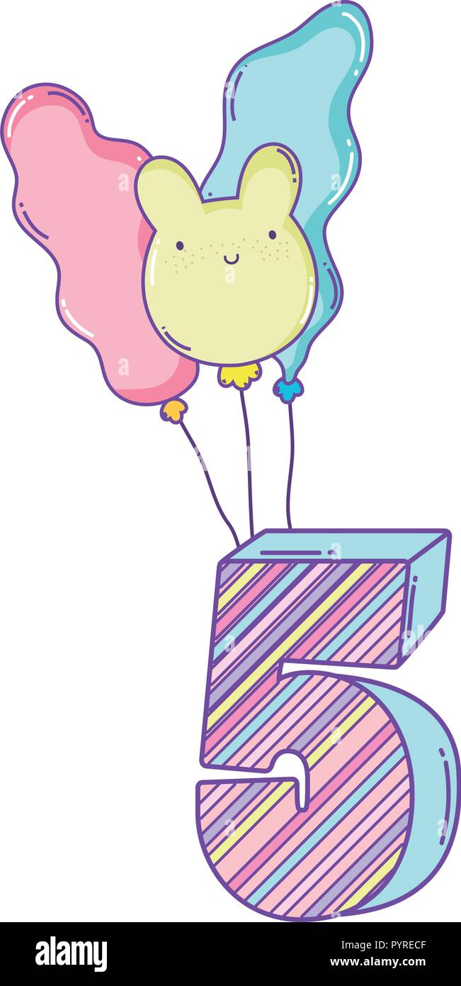 Birthday candle number Stock Vector Image &amp; Art - Alamy