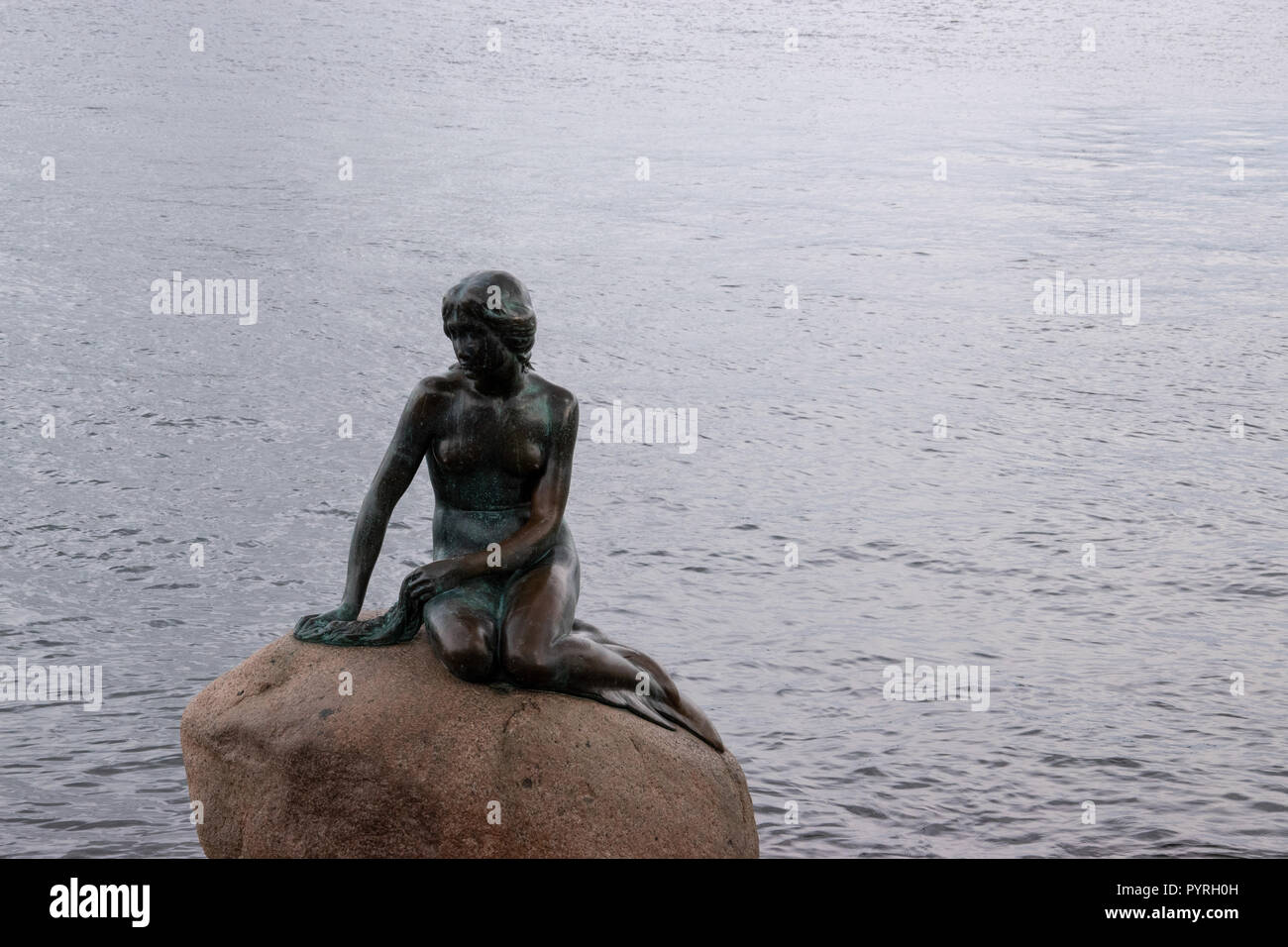 The Little Mermaid (De lille Havfrue) is a bronze statue by Edvard ...
