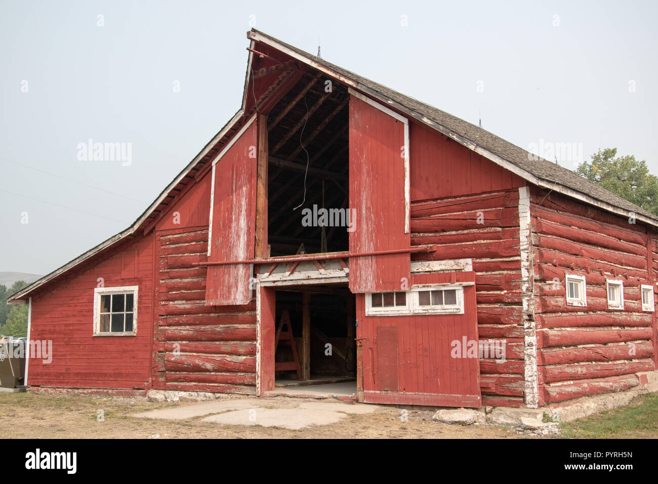 Workhorse Barn at the Bar U Ranch, National Historic Site of Canada