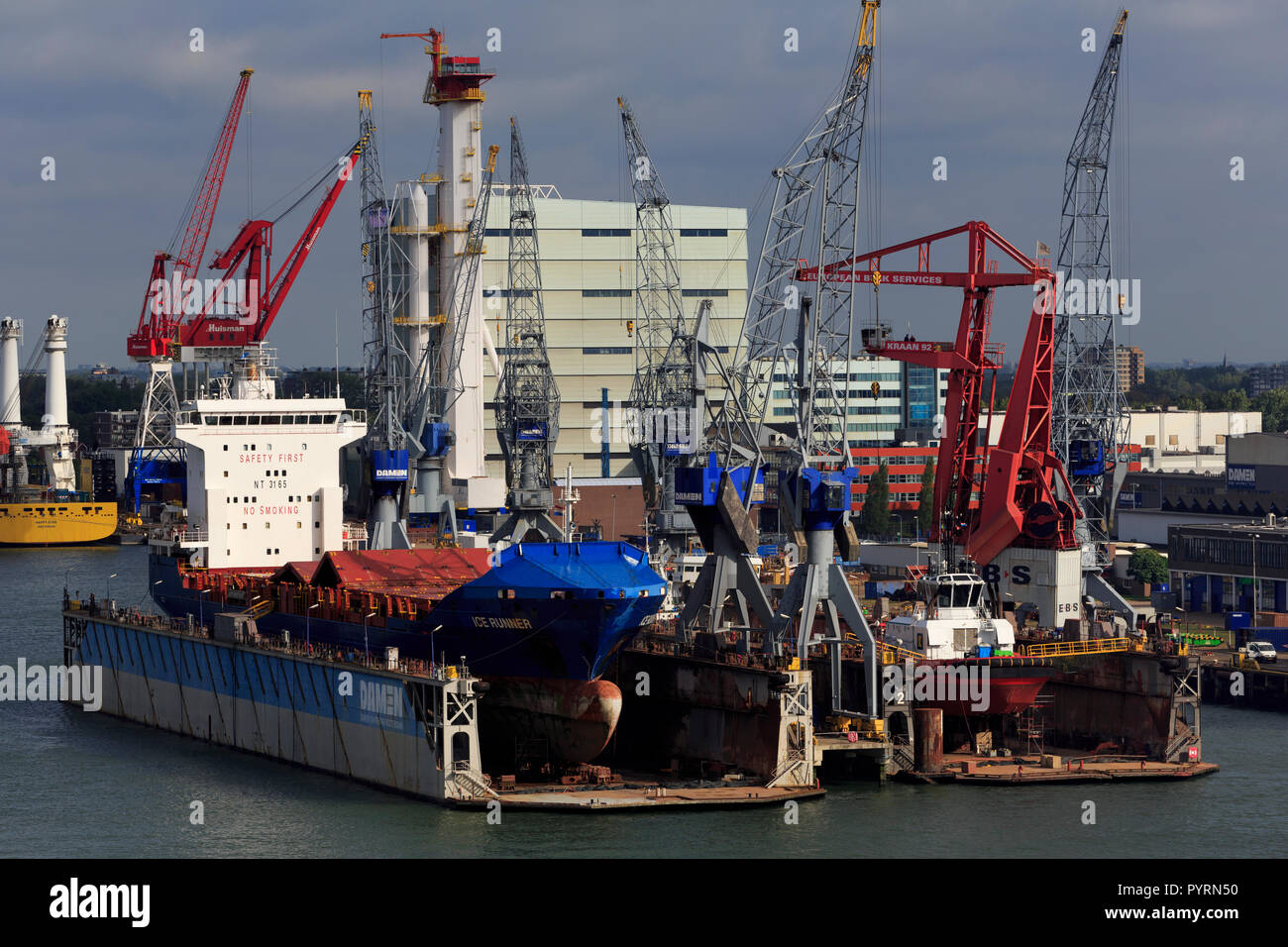 Damen Shipyard, Rotterdam, Netherlands, Europe Stock Photo Alamy