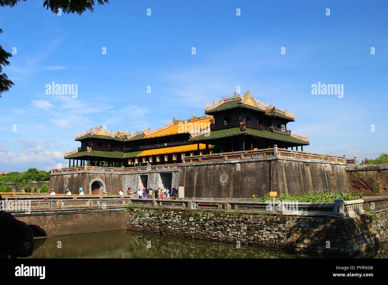 HUE PALACE OF THE KINGDOM Stock Photo