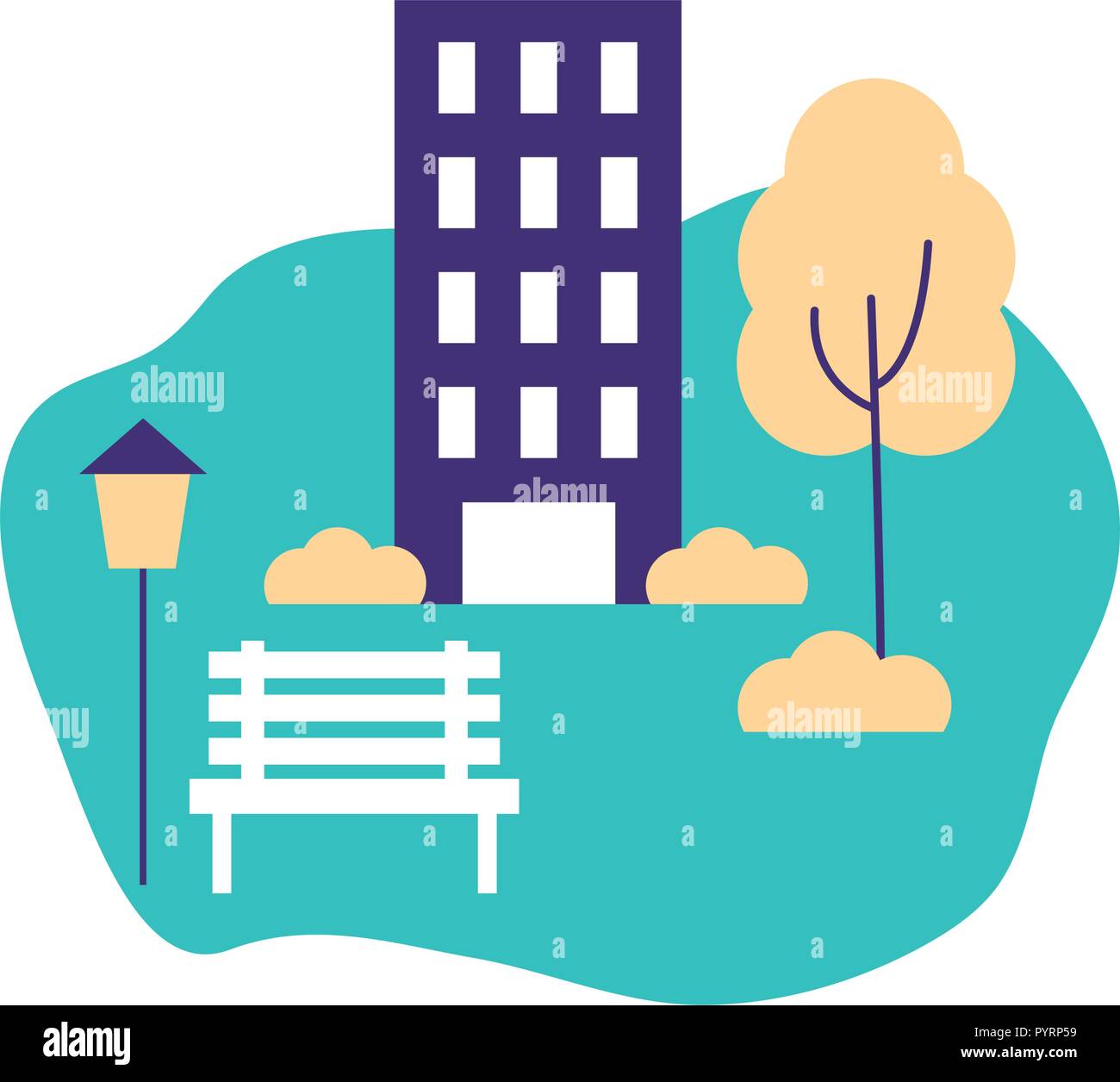 Community fun day park Stock Vector Images - Alamy