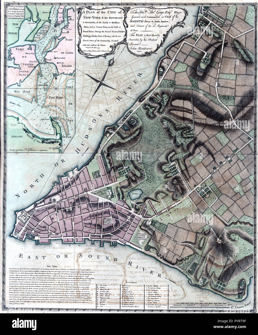 1700s new york city hires stock photography and images Alamy