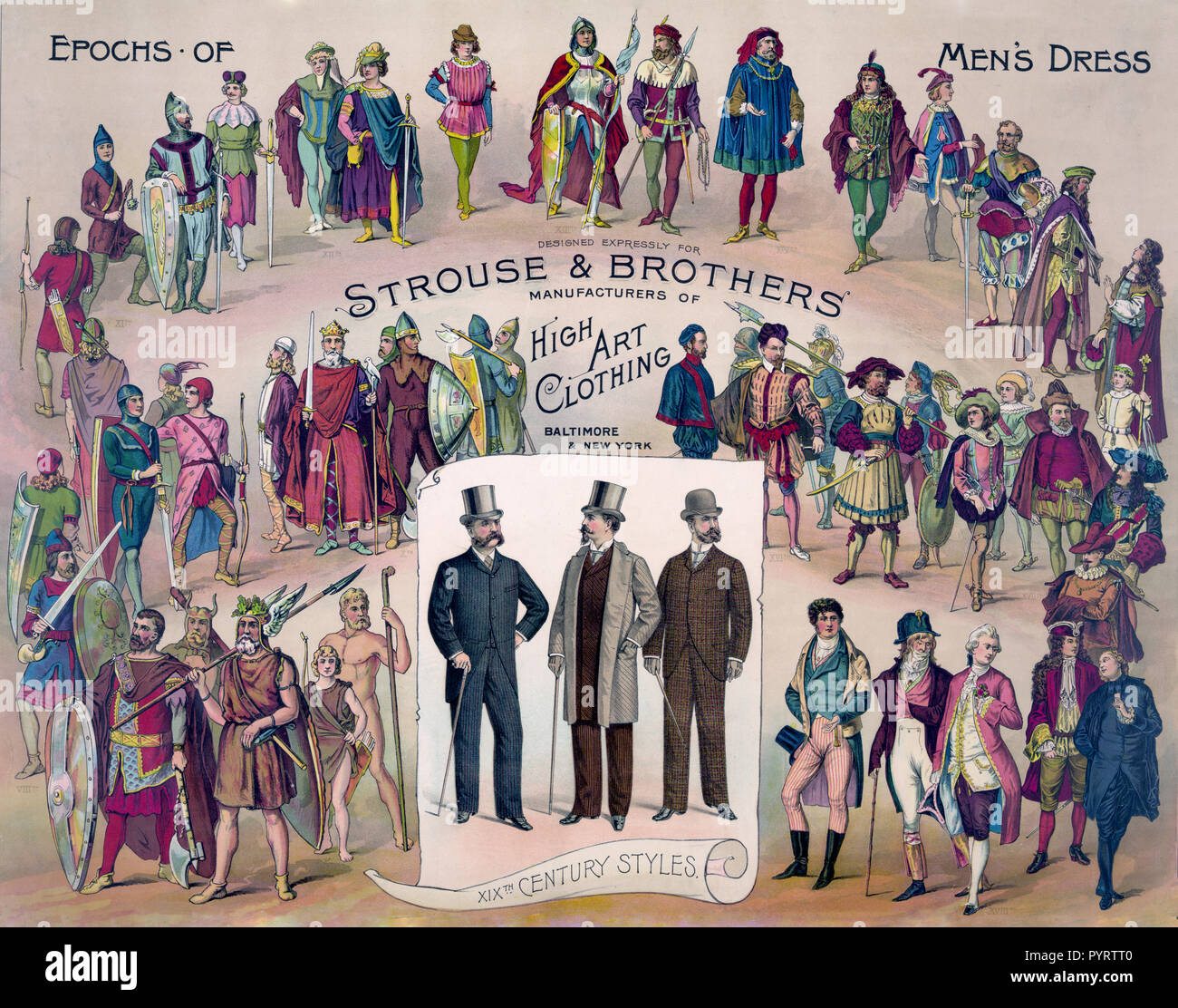 1800s mens fashion hi-res stock photography and images - Alamy