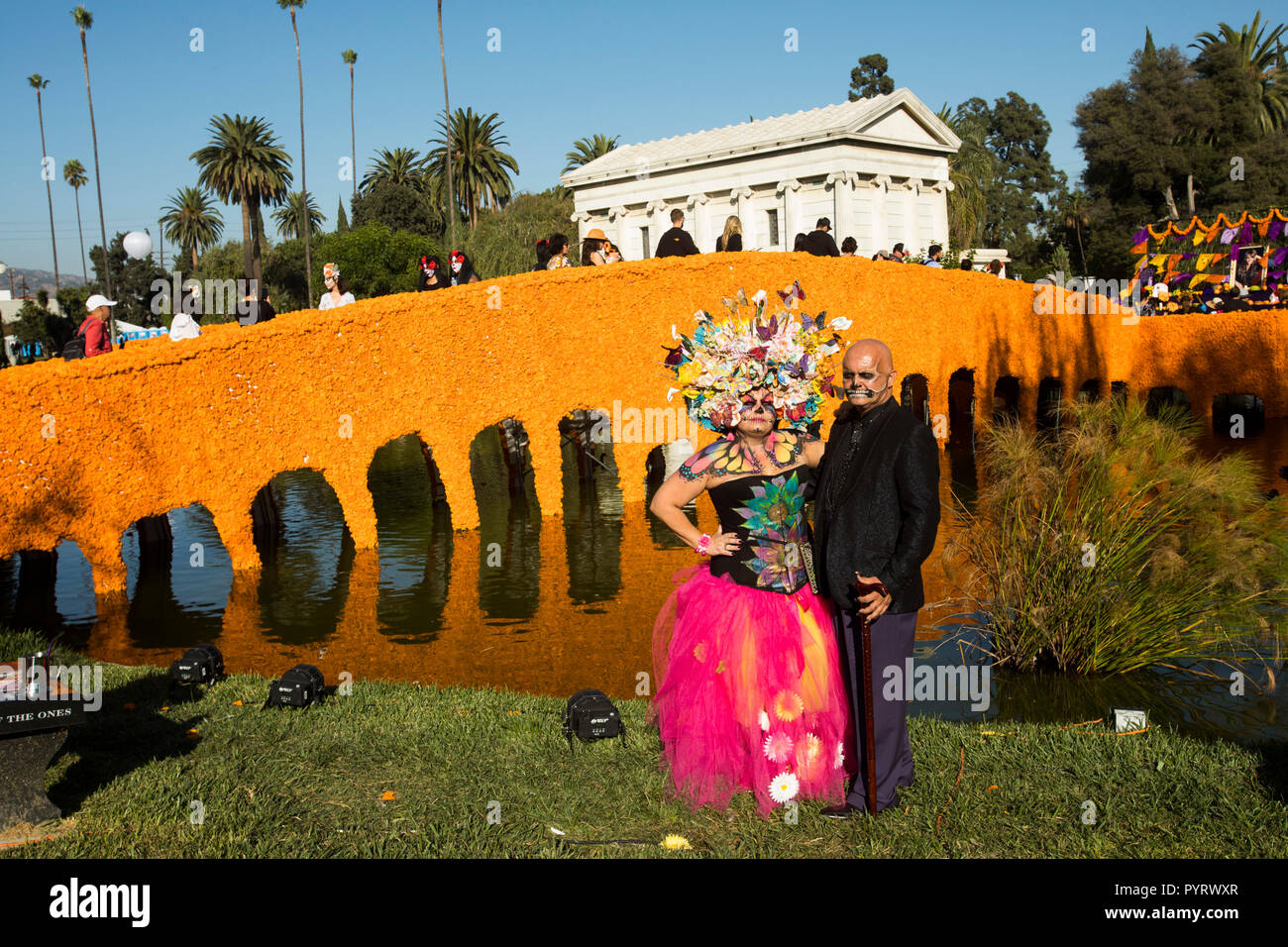 Dia de los Muertos (Day of the Dead) festival at Hollywood Forever