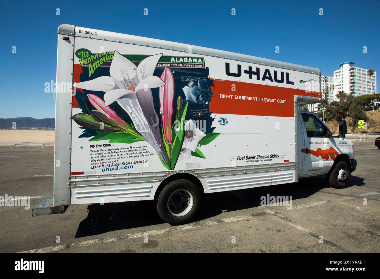 U haul van hires stock photography and images Alamy