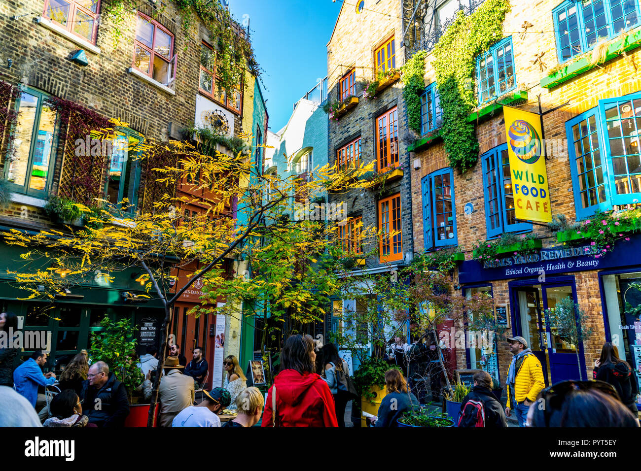 Neal's Yard, Covent Garden, London England United Kingdom Stock Photo Alamy