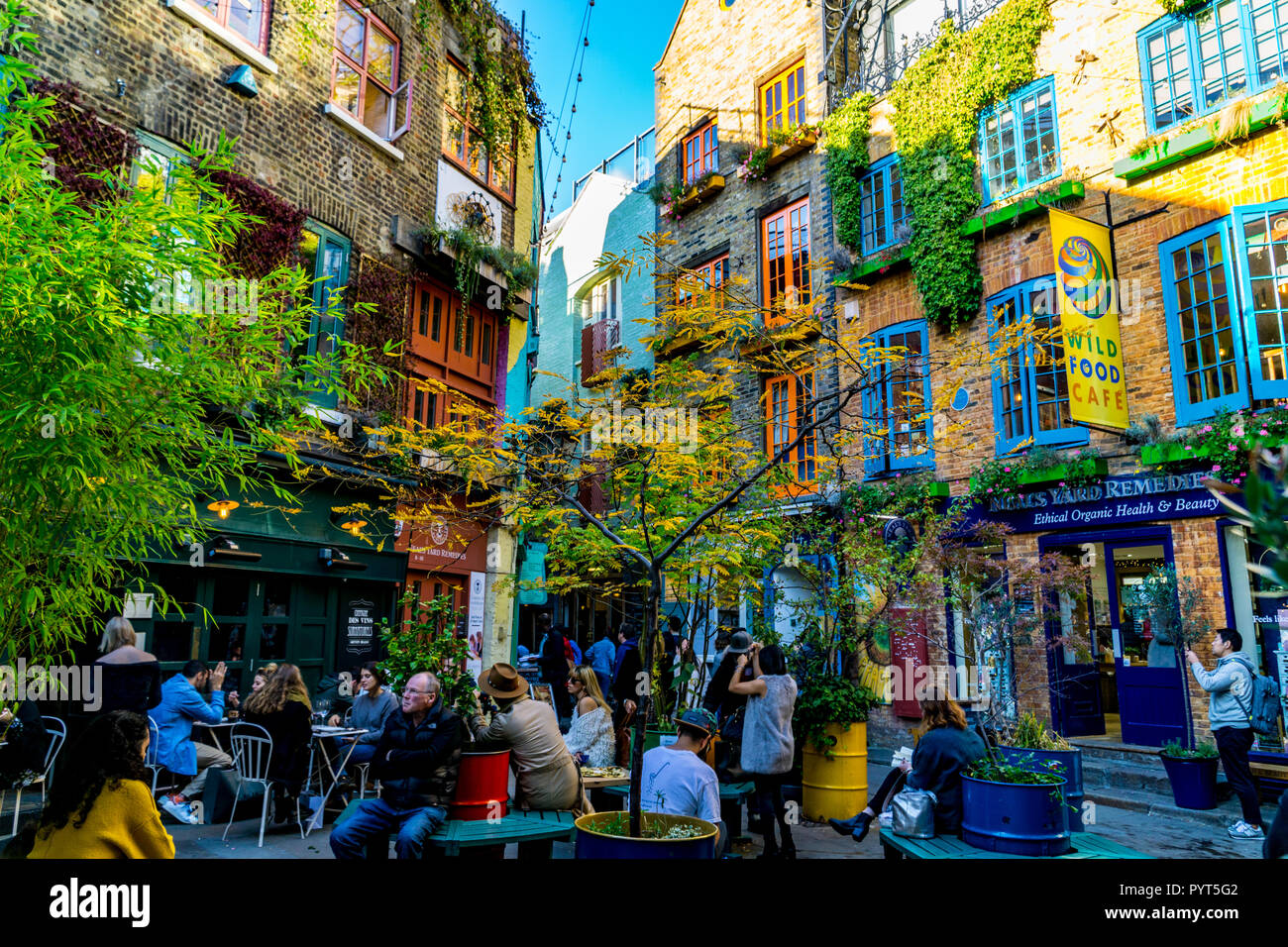 Neal's Yard, Covent Garden, London England United Kingdom Stock Photo Alamy