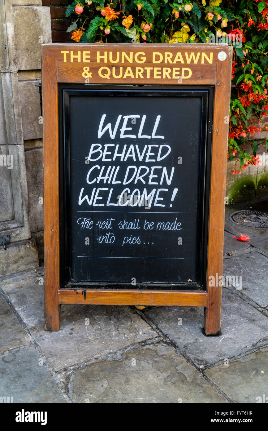 The Hung Drawn and Quartered in Tower Hill, London England United