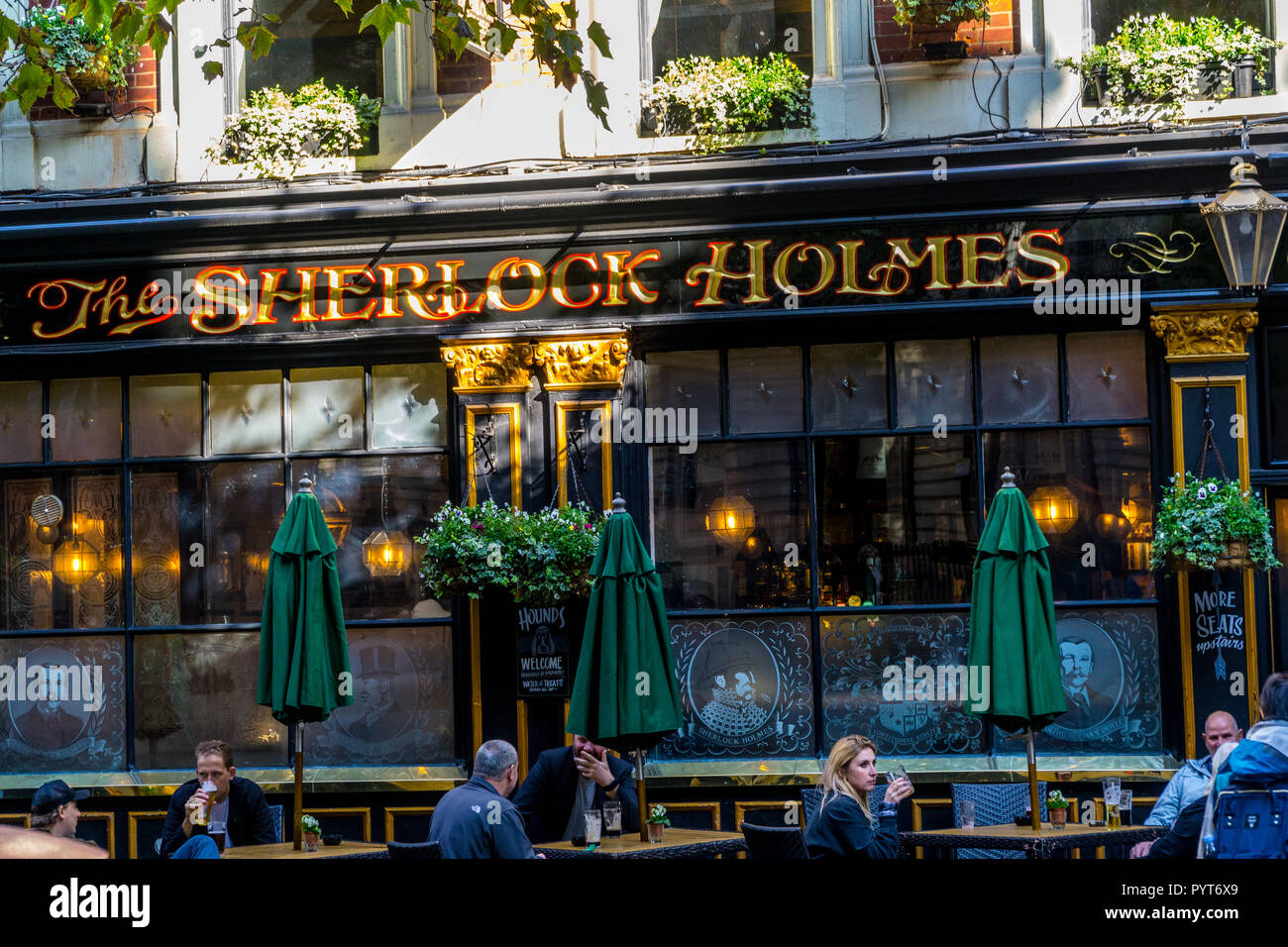 The Sherlock Holmes Public House and Restaurant at 1011 Northumberland