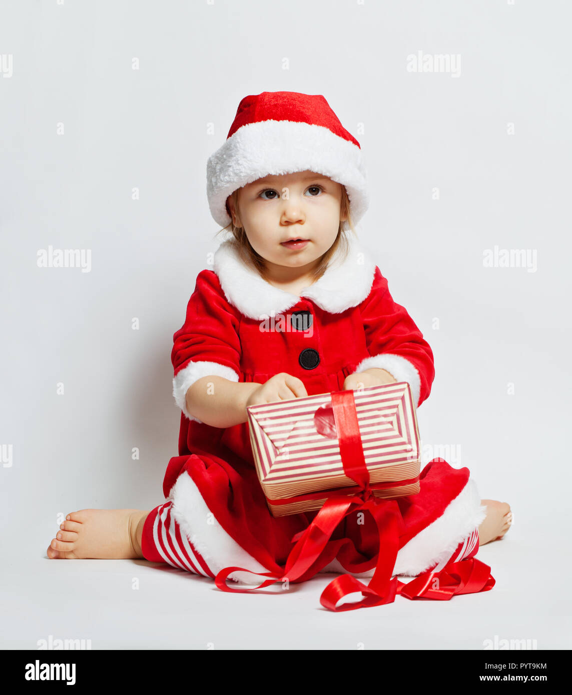 Baby Opening Box Hi Res Stock Photography And Images Alamy