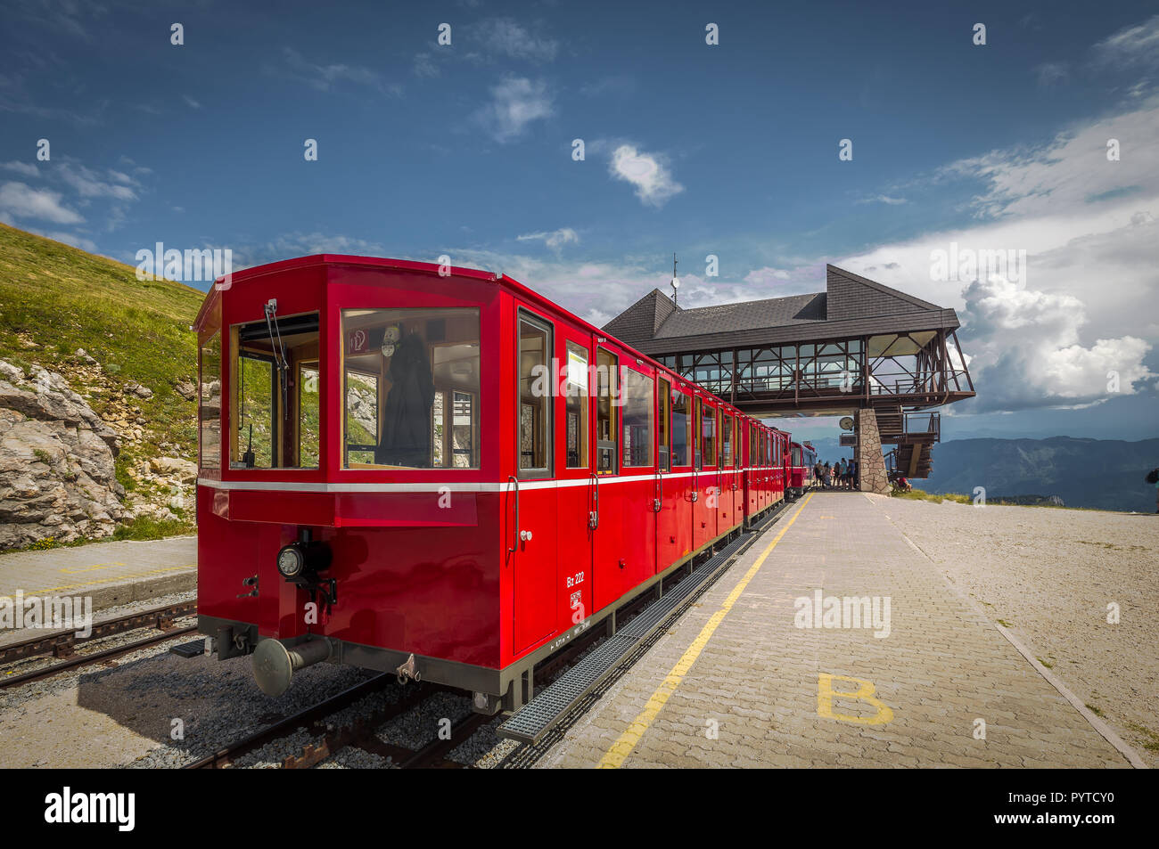 Schafbergbahn austria hi-res stock photography and images - Alamy