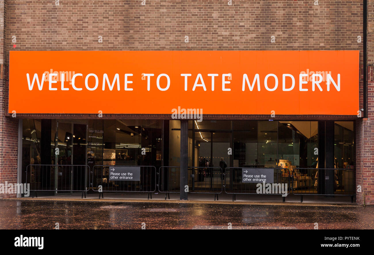 The Tate Modern in London,England,UK Stock Photo