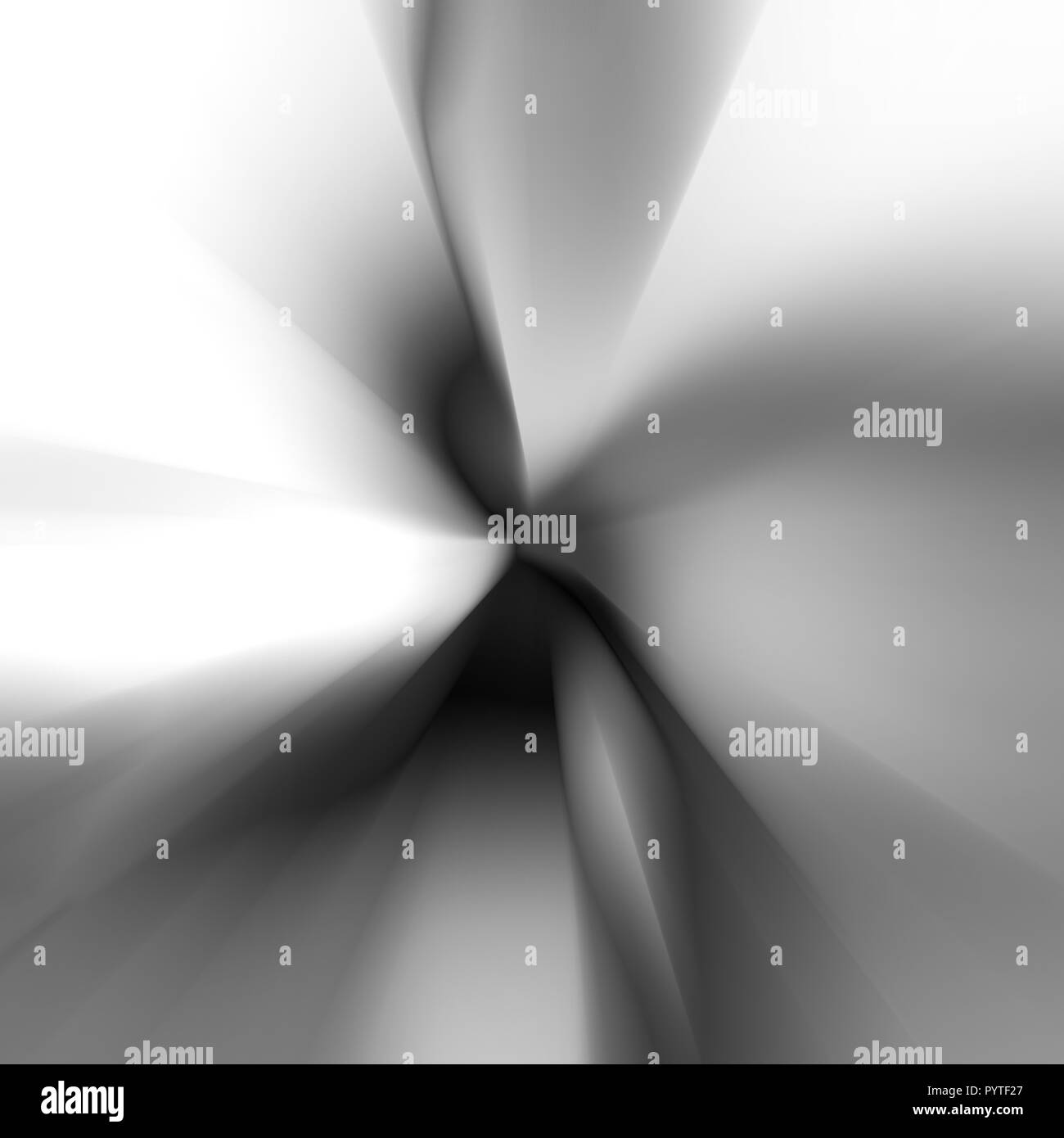 Abstract lighting black and white motion blurred background Stock Photo