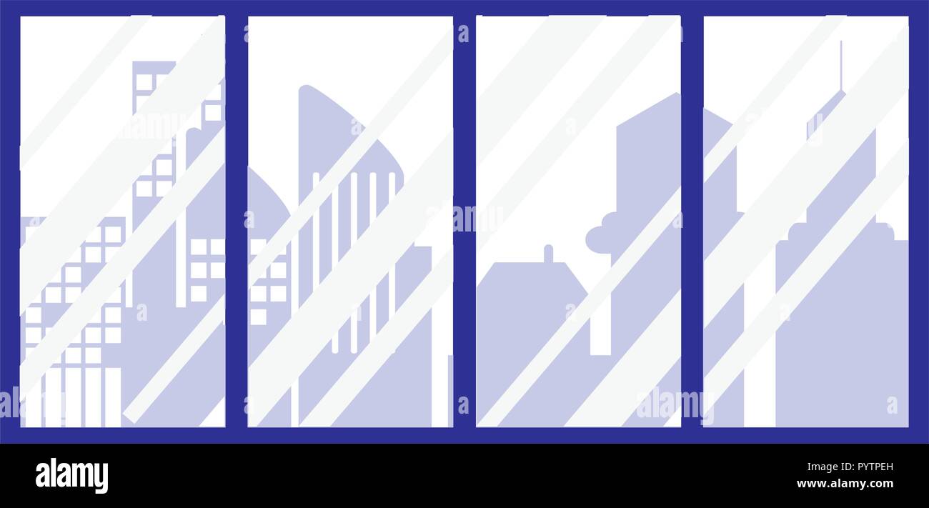 modern windows icon over white background, colorful design. vector ...