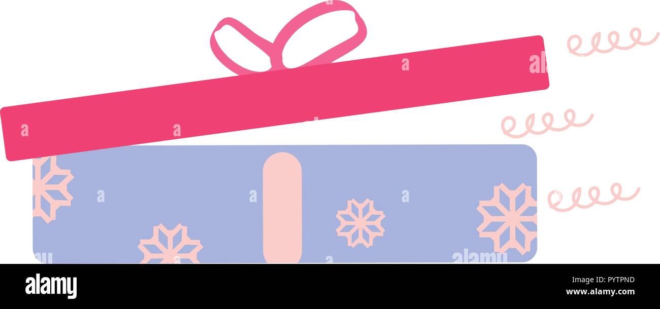 vector. icon of the open gift box Stock Vector Image & Art - Alamy