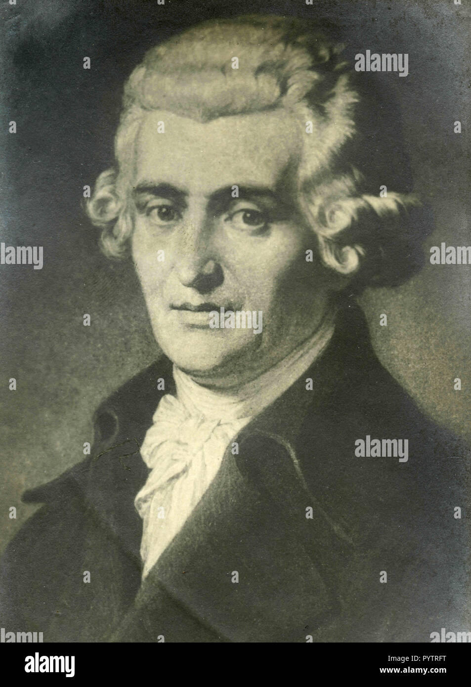 Austrian composer and musician Joseph Haydn, 1910s Stock Photo