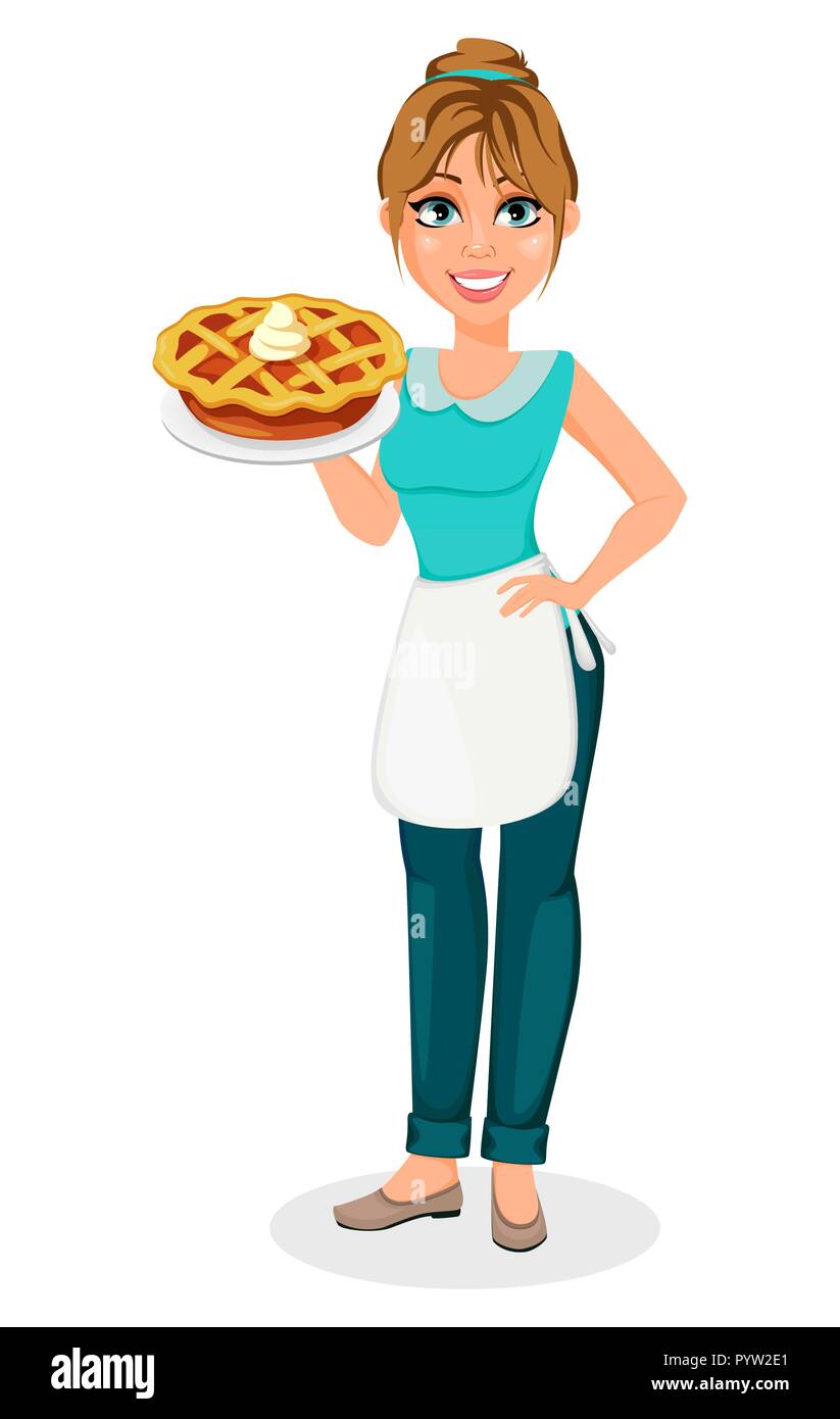 Cartoon pie face hires stock photography and images Alamy