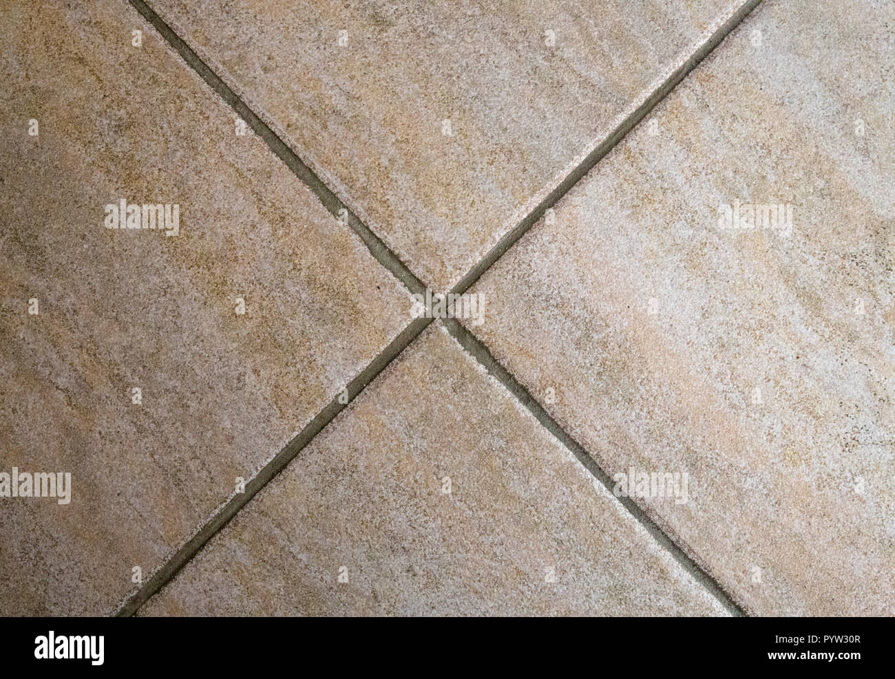 Brick Pavement used as a background. Stock Photo