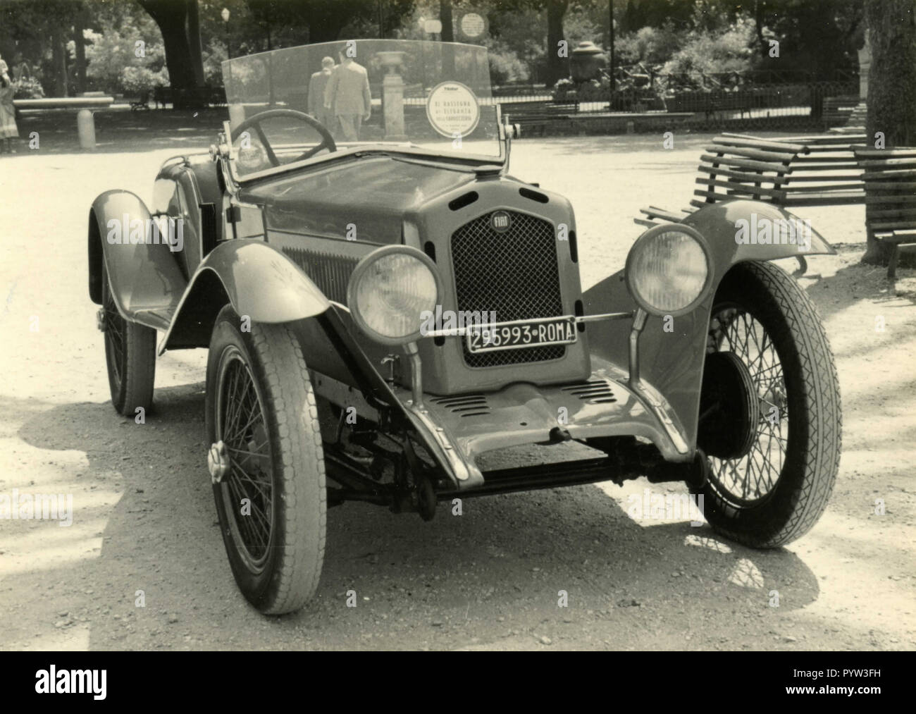 FIAT 514 Spider car, Italy 1920s Stock Photo