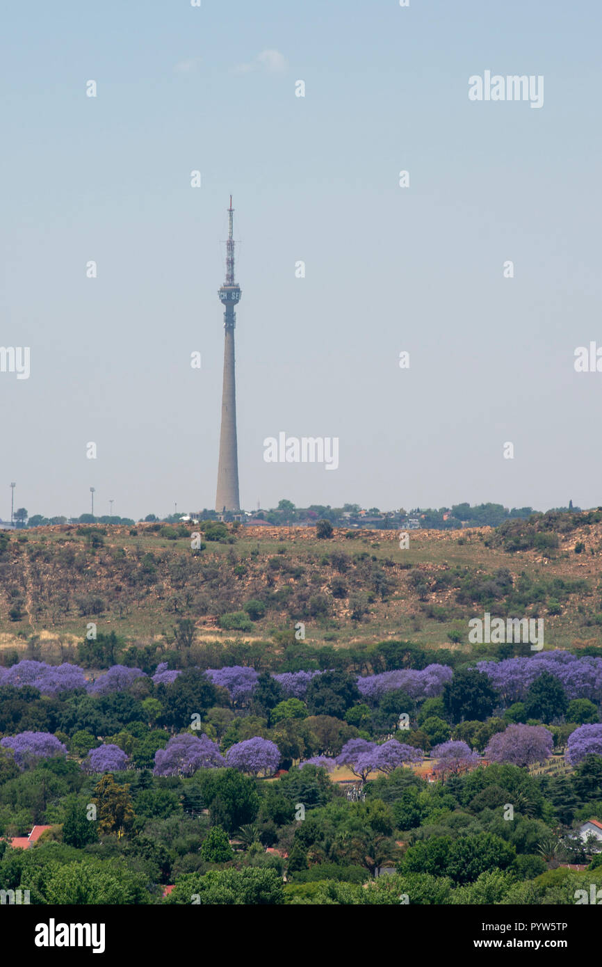 Johannesburg, South Africa, 30 October, 2018. The Brixton tower, a
