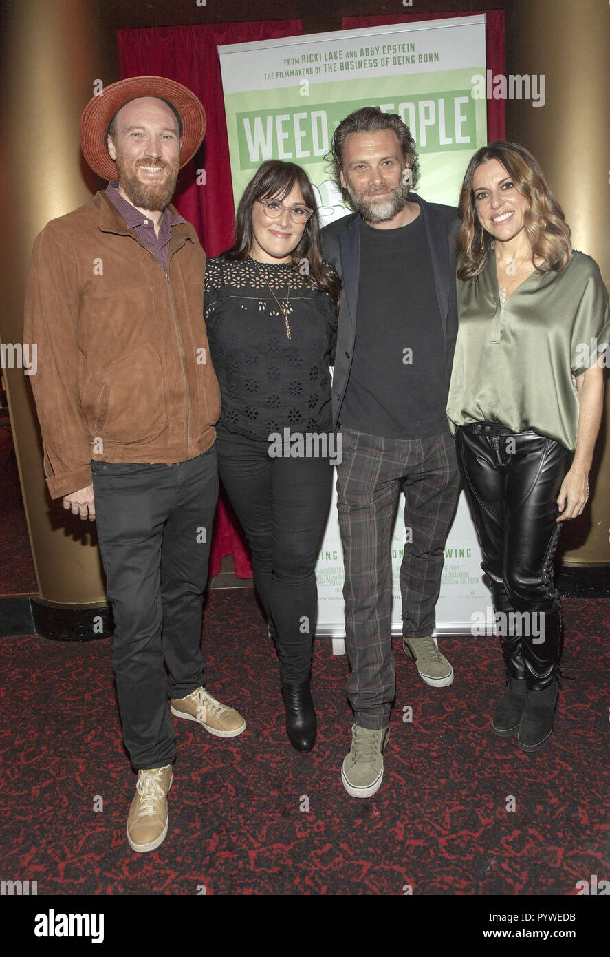 Beverly Hills, Ca. 30th Oct, 2018. Ricki Lake, Abby Epstein, Sol Tryon ...