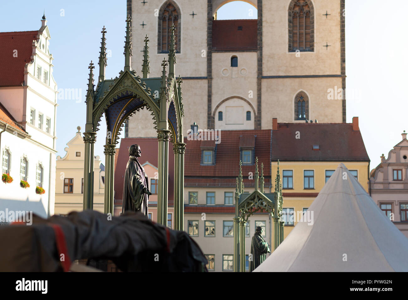 Wittenberg, Germany, 31st October 2018, Reformation Day, historic