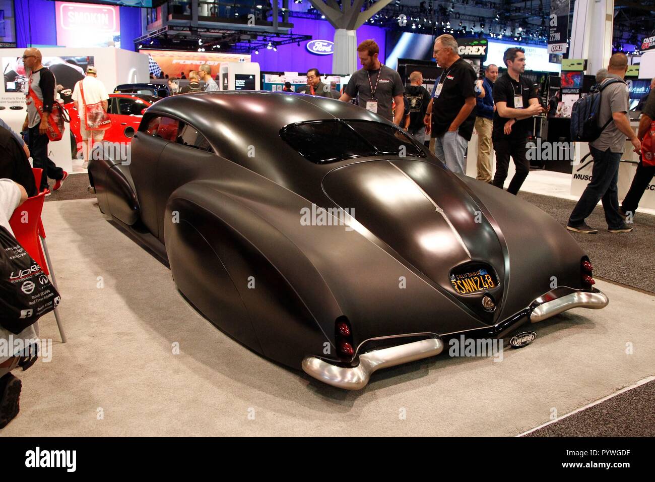 A custom 1947 cadillac owned by barry weiss of hi-res stock photography