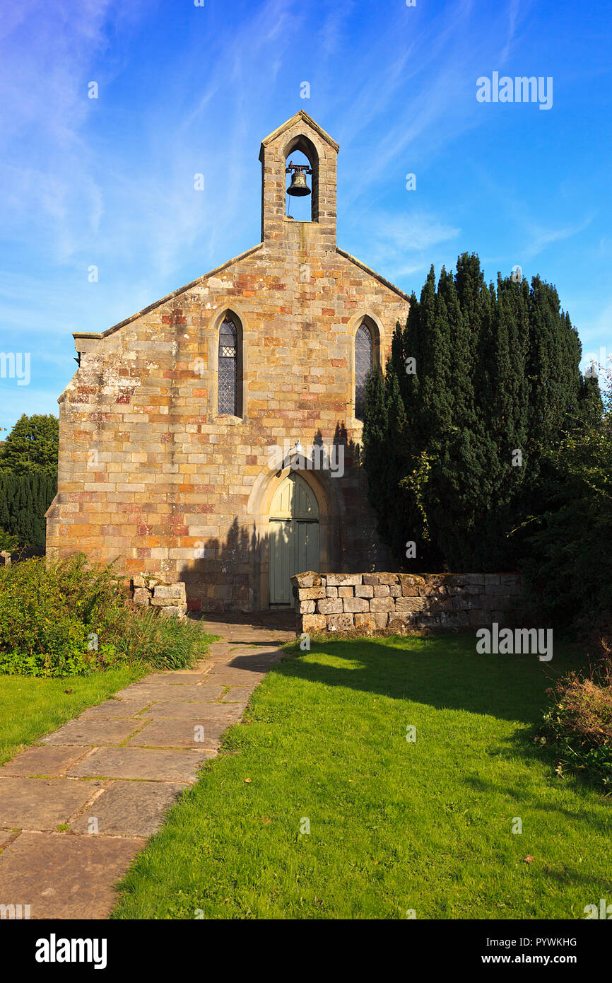 Rosedale Abbey North Yorkshire England High Resolution Stock