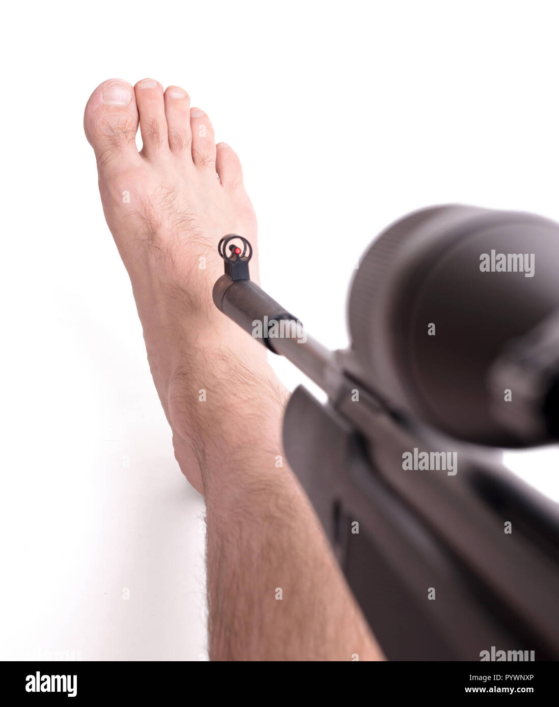 Shooting himself hi-res stock photography and images - Alamy