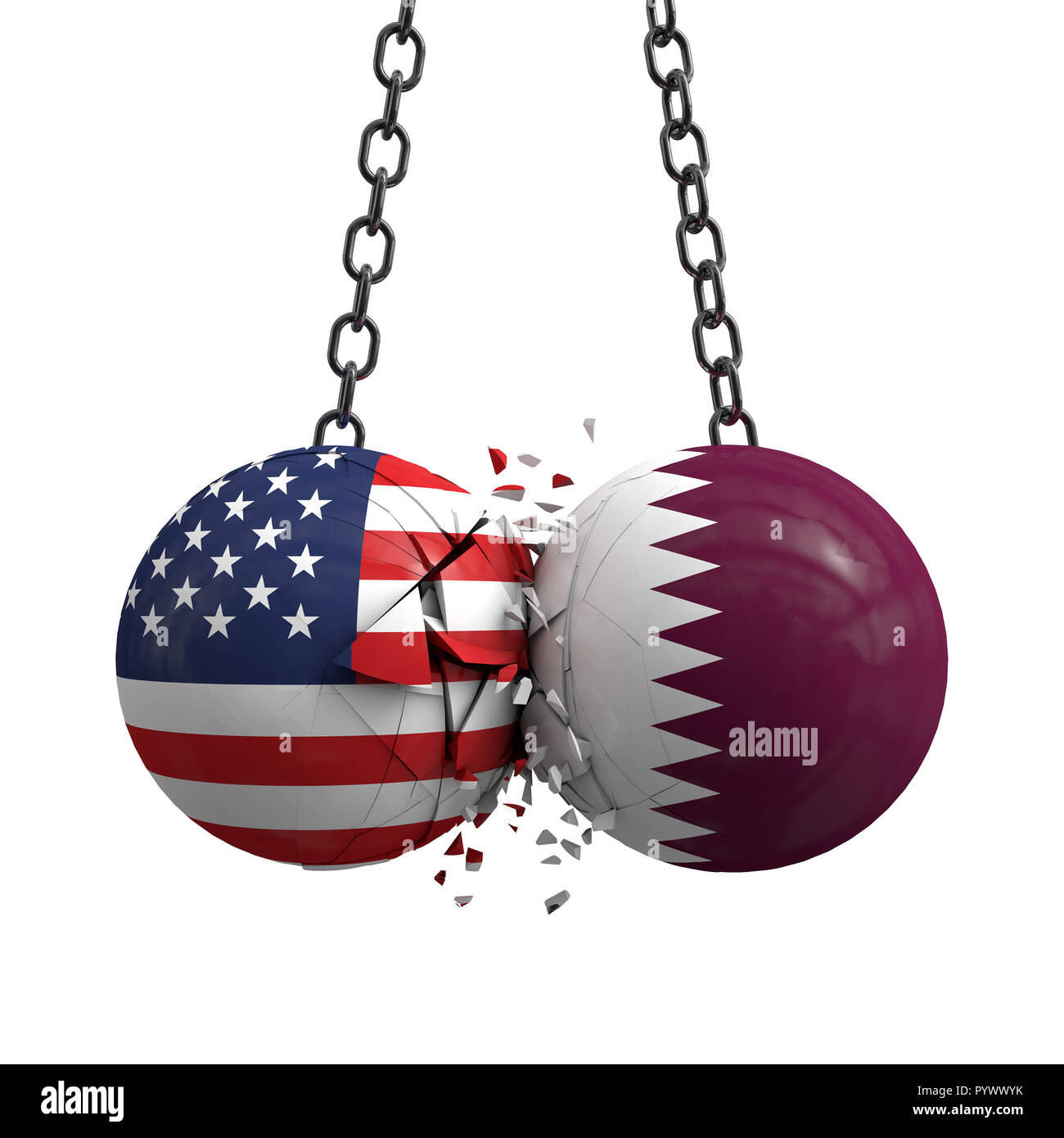 Qatari opposition Cut Out Stock Images & Pictures - Alamy