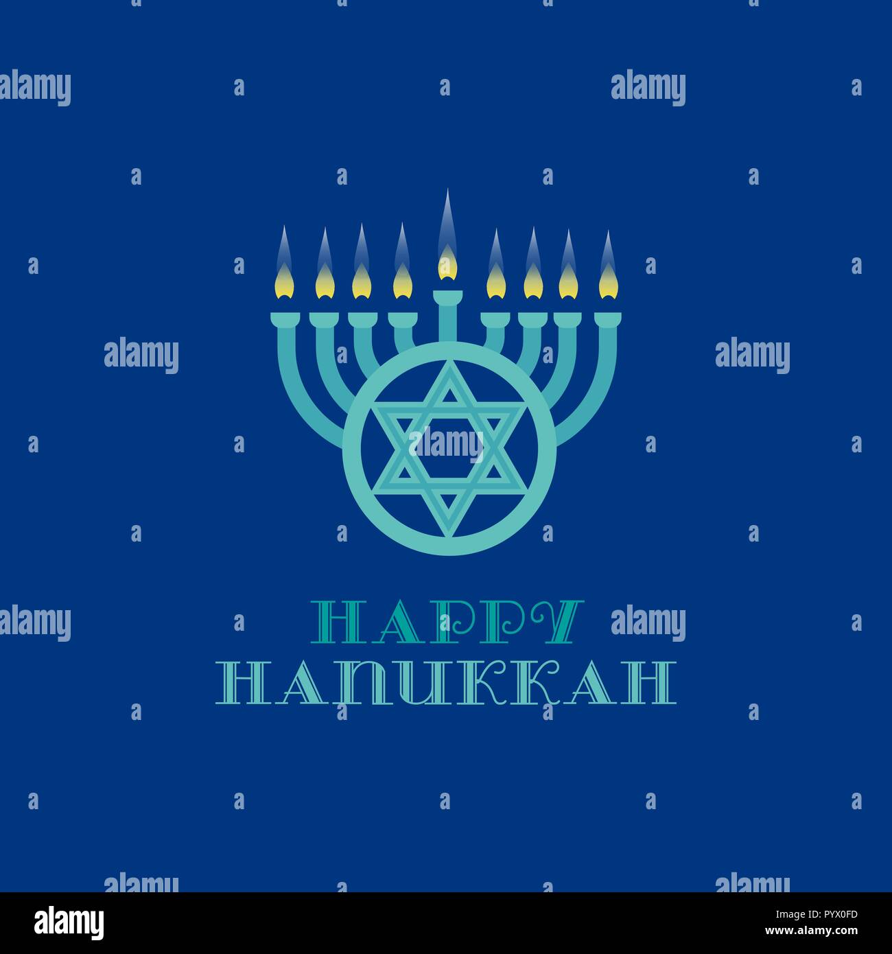 Happy Hanukkah holiday Stock Vector Image & Art Alamy