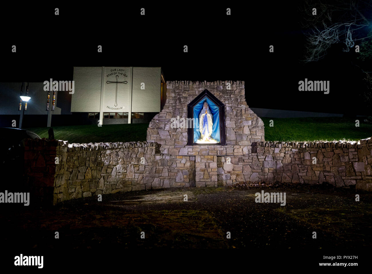 Our Lady Star of the Sea Church, Faughanvale, were a mass was held to commemorate the eight Our Lady Star of the Sea Church, Faughanvale, were a mass was held to commemorate the eight