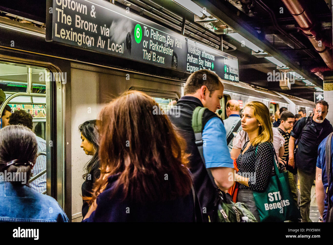 Grand Central 42nd Street Subway Station Manhattan New York New York Usa Stock Photo Alamy