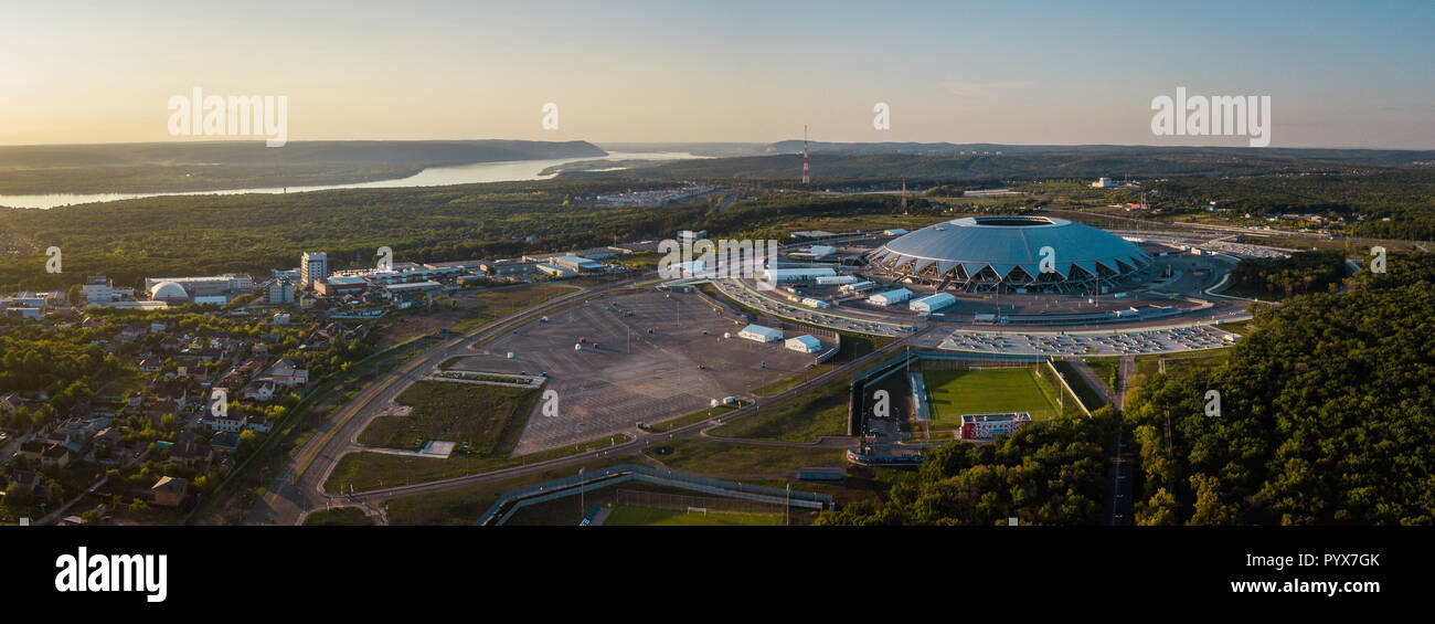 Stadium Aerial View Stock Photo - Alamy
