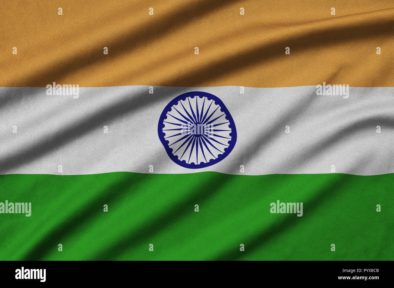 Bandeira Da Índia Com Textura De Tecido Sobre Fundo Branco Ilustração do  Vetor - Ilustração de corte, naturalizado: 108243267, image size:1300x951