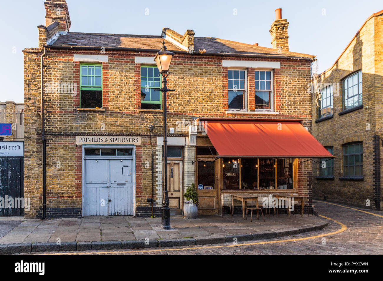 A typical view in London Stock Photo